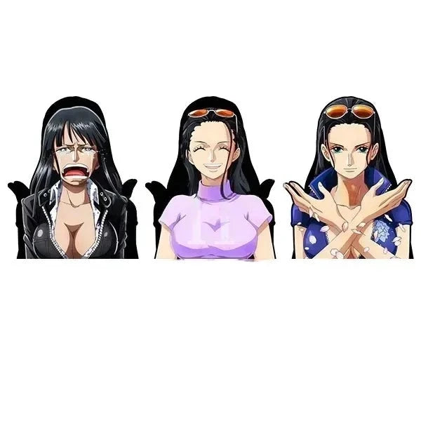 One Piece 'Nico Robin' Vinyl Car 3D Motion Sticker