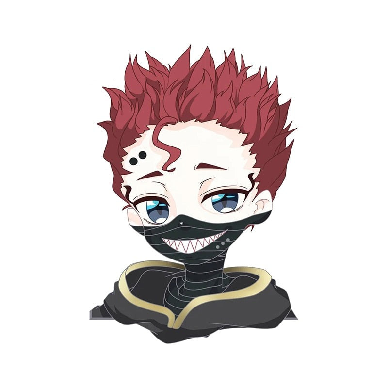 Black Clover 'Young Zora Ideale | Happy' Vinyl Car Peeker Sticker