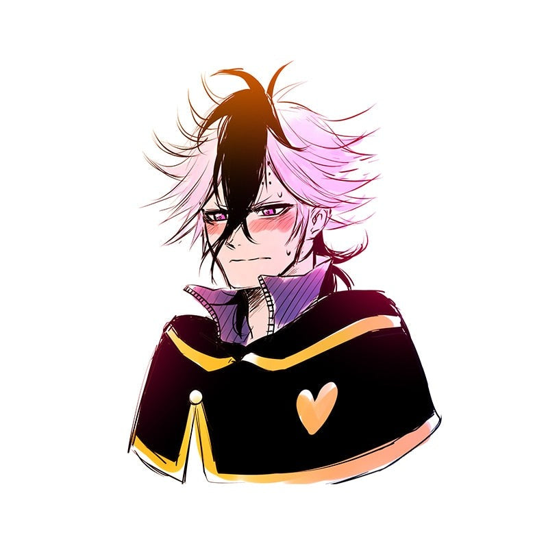 Black Clover 'Magna Swing | Serious' Vinyl Car Sticker