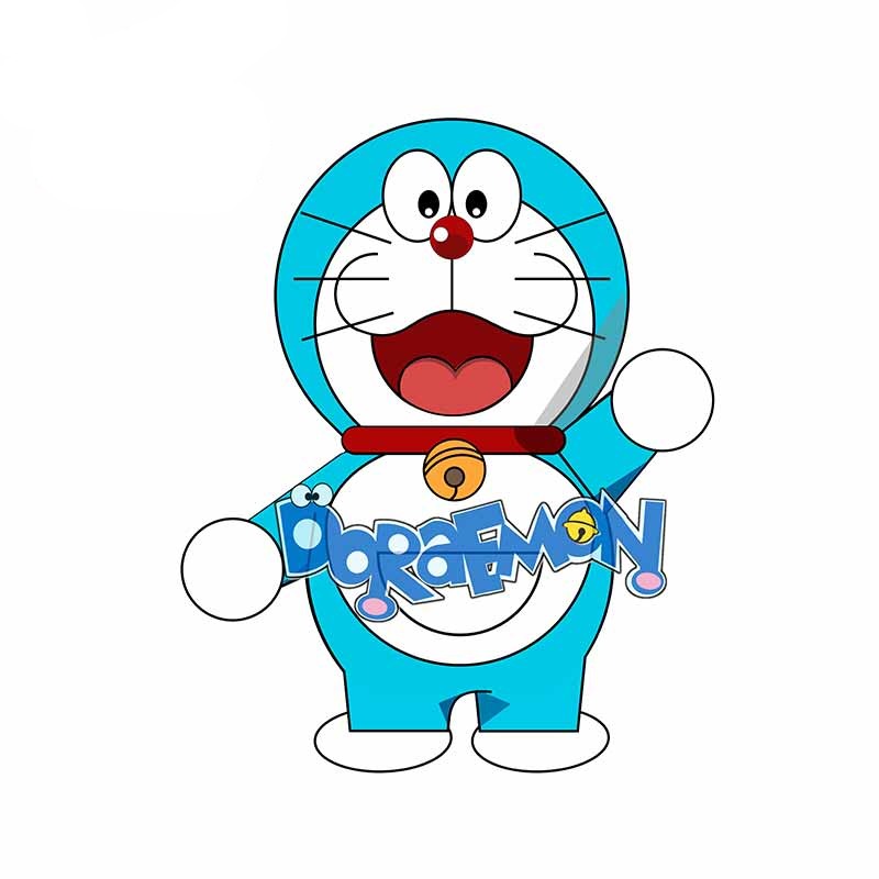 Doraemon 'Standing' Vinyl Car Sticker