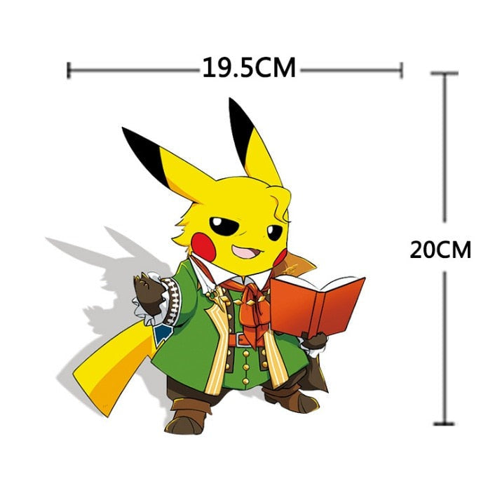 Pikachu x William Shakespeare Vinyl Car Sticker