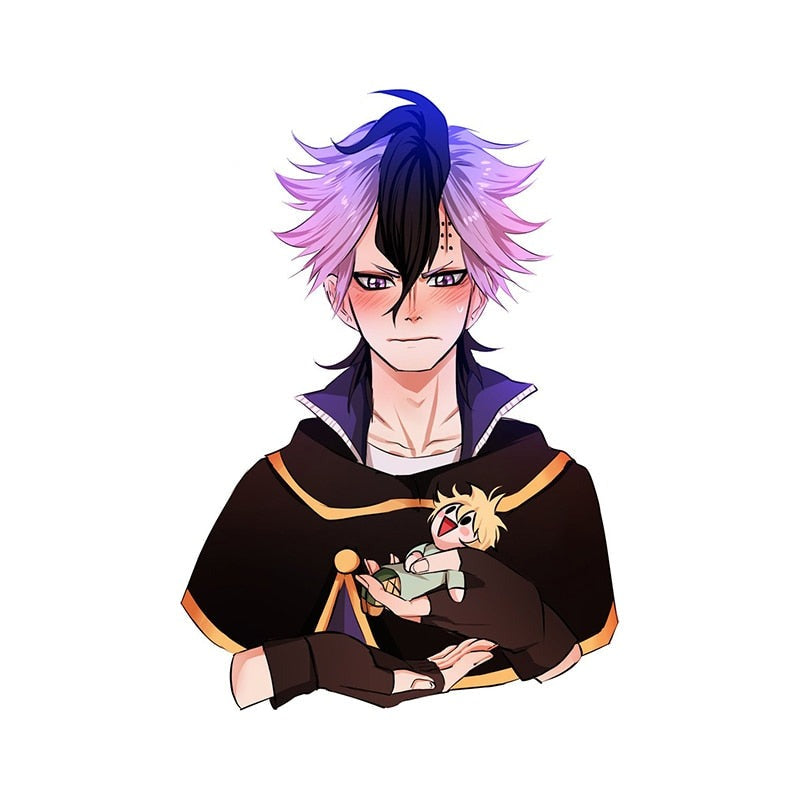 Black Clover 'Magna Swing | Luck Voltia Doll' Vinyl Car Sticker