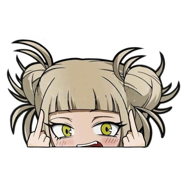 My Hero Academia 'Himiko | F U | 2.0' Vinyl Car Peeker Sticker