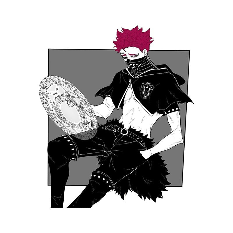 Black Clover 'Zora Ideale | Magic Circle' Vinyl Car Sticker