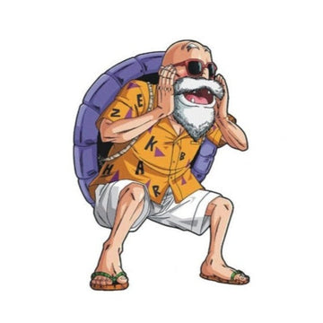 Dragon Ball Z 'Master Roshi | Shouting' Vinyl Car Sticker