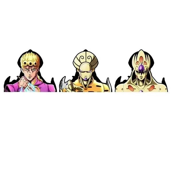 JoJo's Bizarre Adventure 'Giorno Giovanna' Vinyl Car 3D Motion Sticker