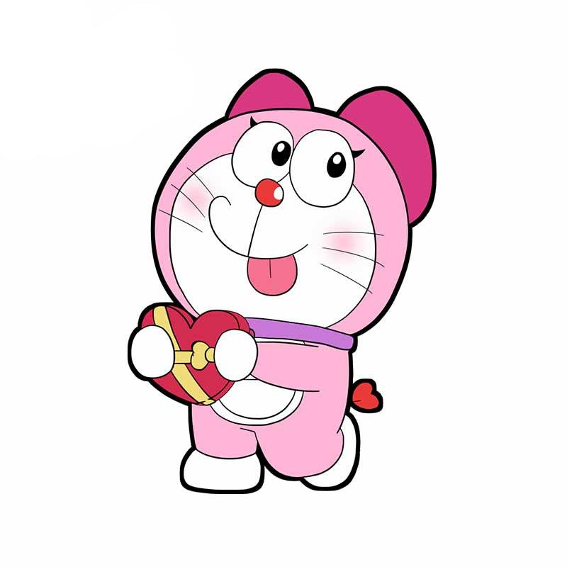 Doraemon 'Doraemix | Left' Vinyl Car Sticker