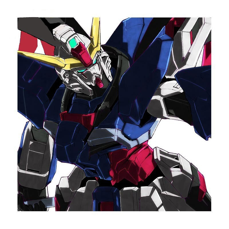 Mobile Suit 'Destiny Gundam | Looking' Vinyl Car Sticker