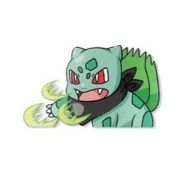 Pokemon 'Bulbasaur | Razor Leaf Attack' Vinyl Car Sticker