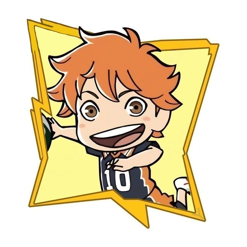 Haikyuu!! 'Shoyo Hinata | Comic Bubble' Vinyl Car Sticker