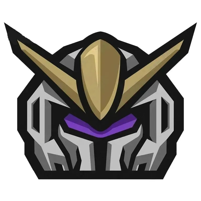 Mobile Suit 'Peeking Gundam' Vinyl Car Peeker Sticker