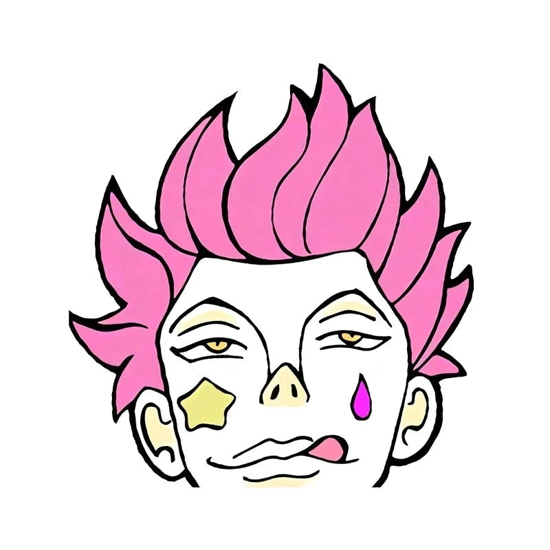 Hunter x Hunter 'Hisoka Morow | Bored' Vinyl Car Peeker Sticker