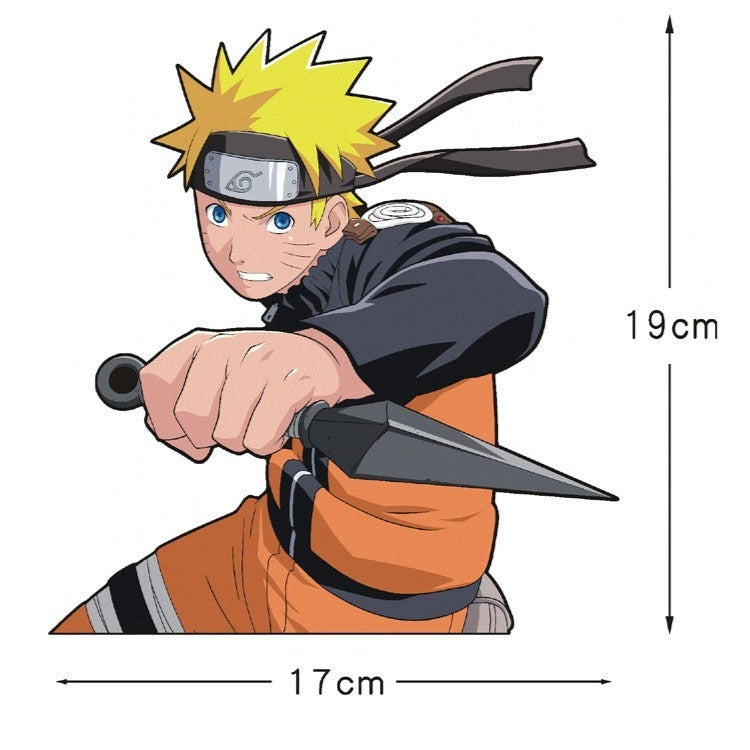 Naruto 'Naruto Uzumaki | Holding Kunai' Vinyl Car Sticker