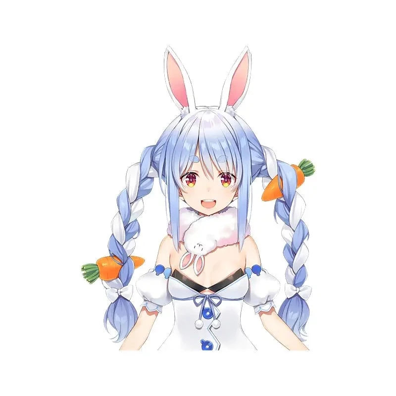 Virtual YouTuber 'Usada Portrait | Left' Vinyl Car Sticker