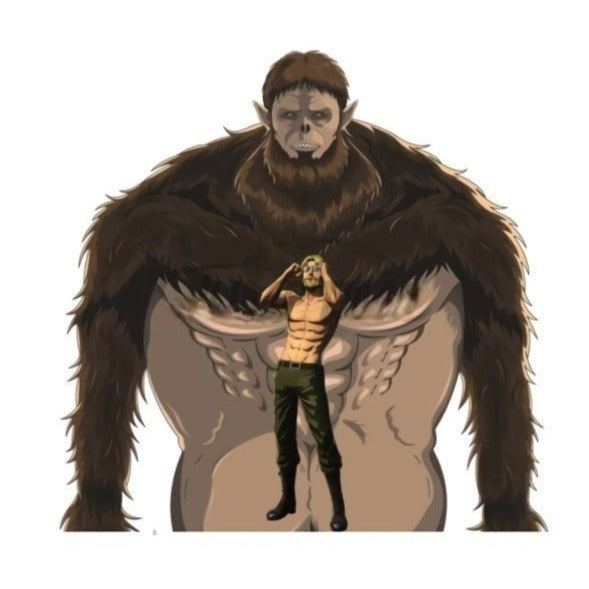 Attack on Titan 'Zeke Yeager | Titan Form' Vinyl Car Sticker