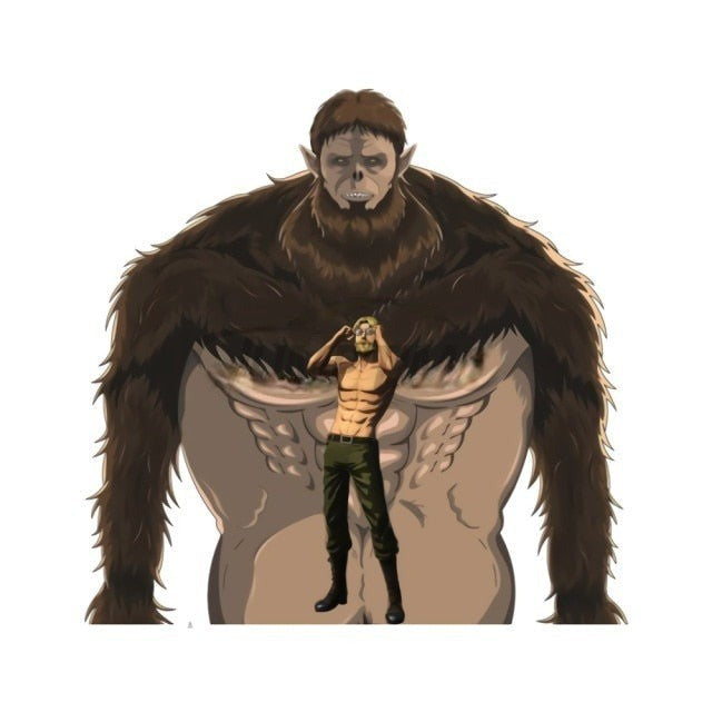 Attack on Titan 'Zeke Yeager | Titan Form' Vinyl Car Sticker