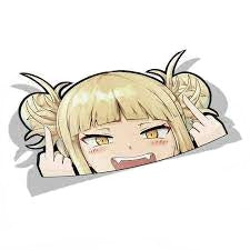 My Hero Academia 'Himiko | F U | 3.0' Vinyl Car Peeker Sticker