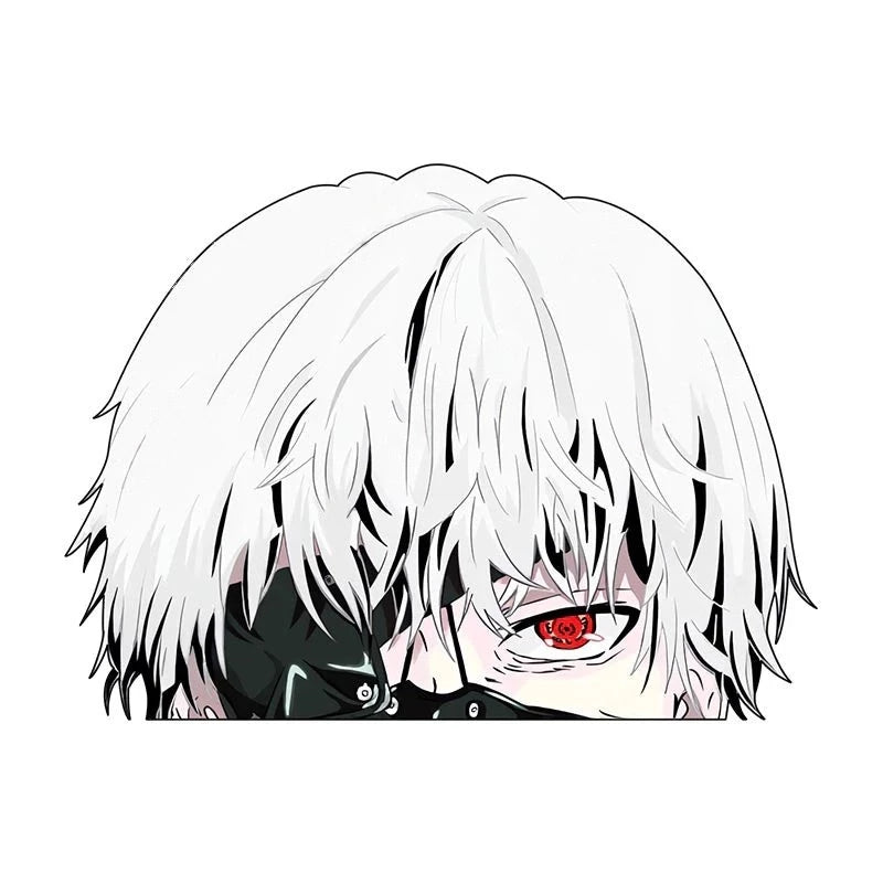 Tokyo Ghoul 'Ken Kaneki | Waiting' Vinyl Car Peeker Sticker