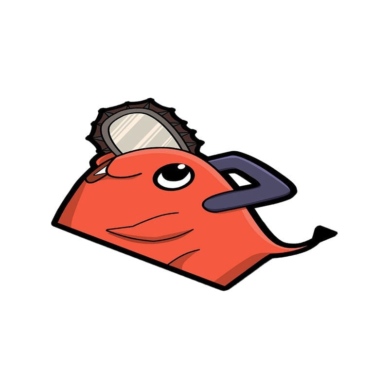 Chainsaw Man 'Pochita | Side View' Vinyl Car Sticker