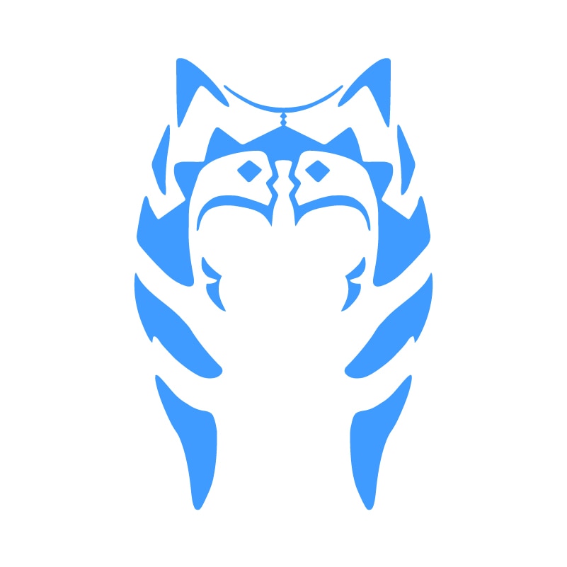 Star Wars 'Ahsoka Tano's Lekku' Vinyl Car Sticker