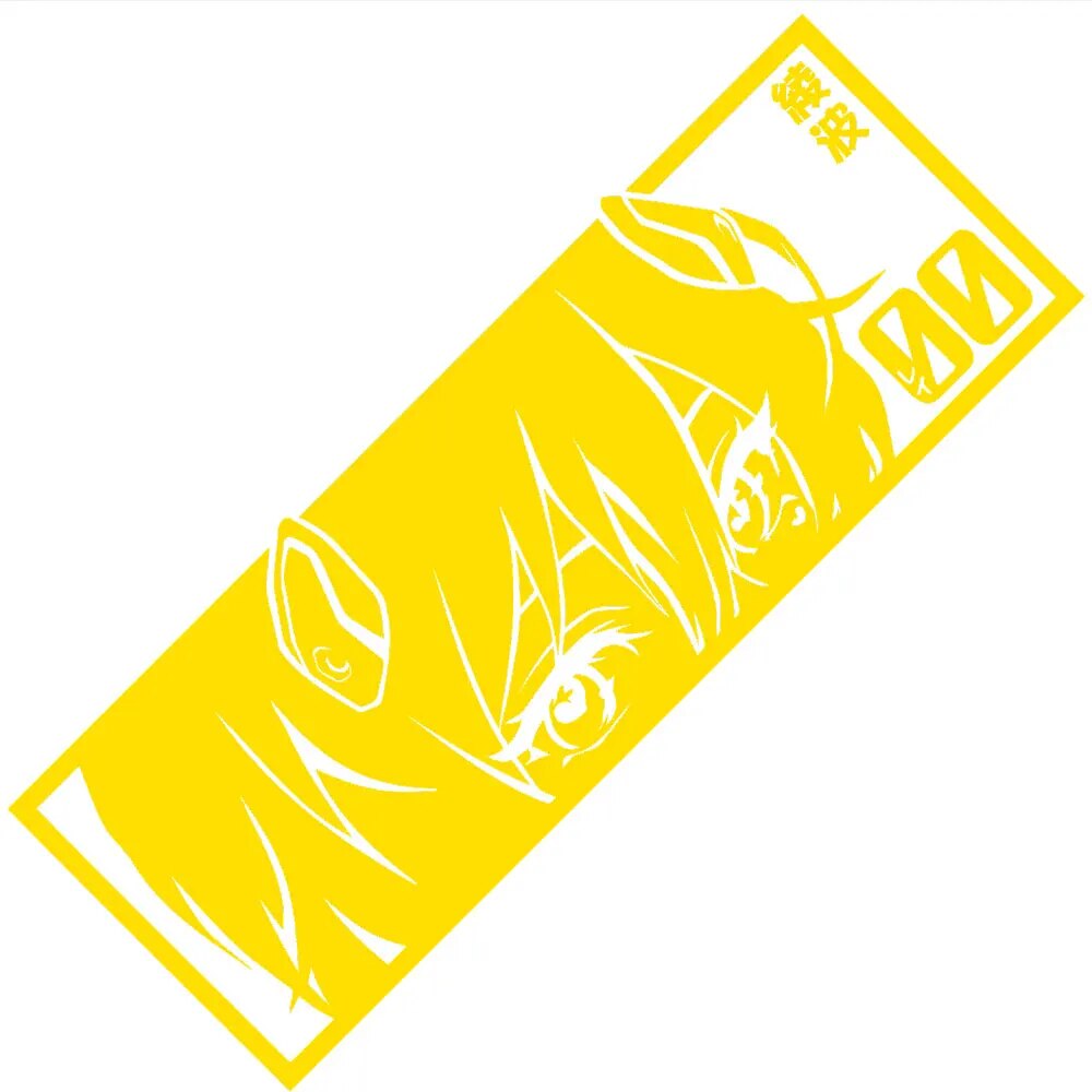 Neon Genesis Evangelion ‘Rei Ayanami | Staring’ Vinyl Car Peeker Sticker