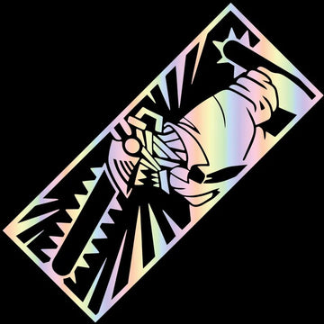 Chainsaw Man 'Denji | Ferocious' Vinyl Car Sticker