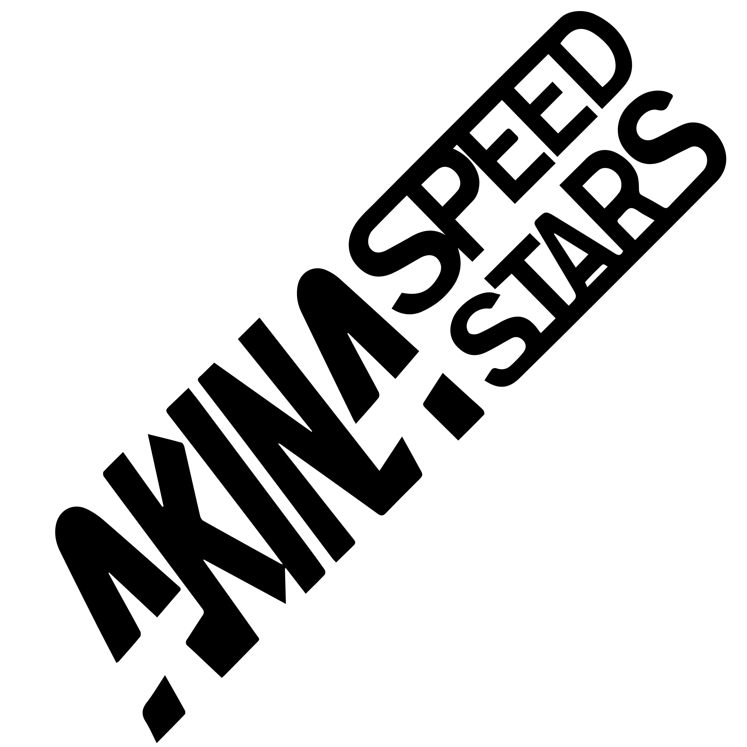 Initial D 'Akina Speed Stars' Vinyl Car Sticker