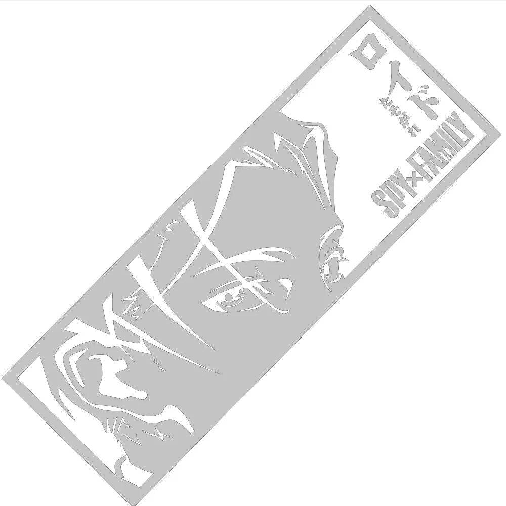 Spy x Family 'Loid Forger | Side Look' Vinyl Car Peeker Sticker