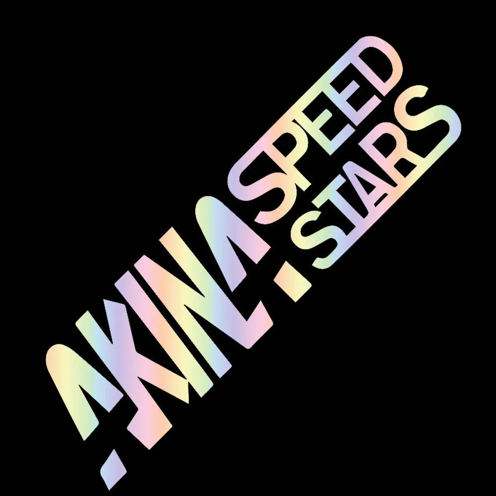 Initial D 'Akina Speed Stars' Vinyl Car Sticker