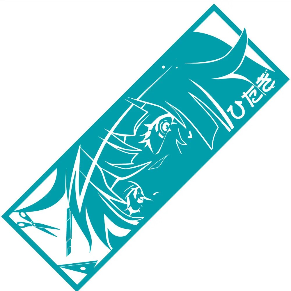 Monogatari Series 'Senjougahara Hitagi | Shocked' Vinyl Car Peeker Sticker