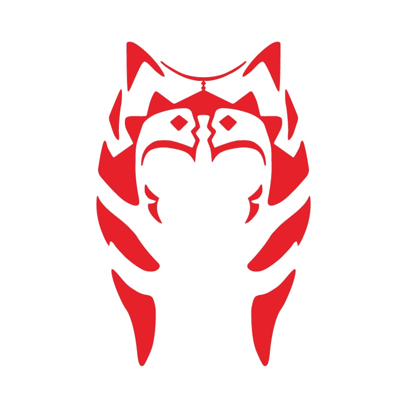 Star Wars 'Ahsoka Tano's Lekku' Vinyl Car Sticker