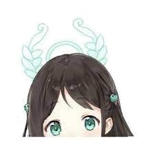 Blue Archive 'Kurimura Airi | Wraith Halo' Vinyl Car Peeker Sticker