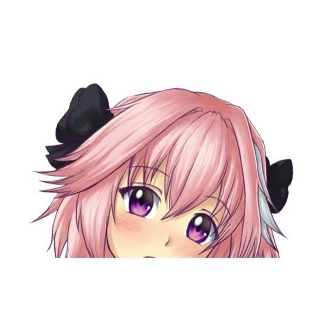 Fate/Apocrypha 'Astolfo | Staring' Vinyl Car Peeker Sticker