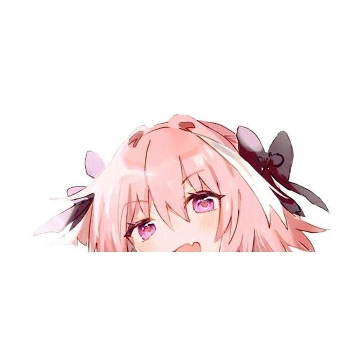 Fate/Apocrypha 'Astolfo | Teary Eyes' Vinyl Car Peeker Sticker