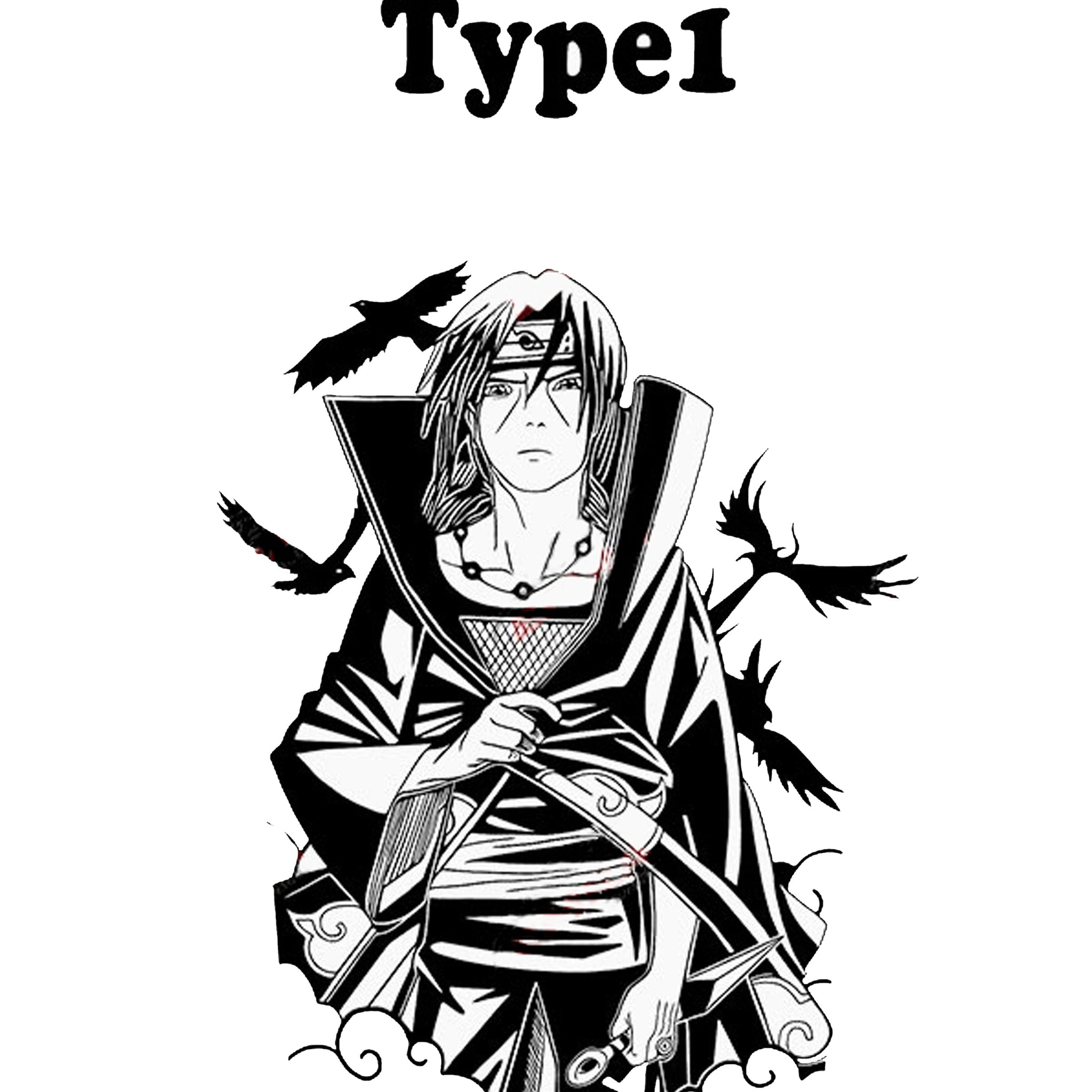 Naruto 'Uchiha Itachi | Flying Crows | 2.0' Vinyl Car Sticker