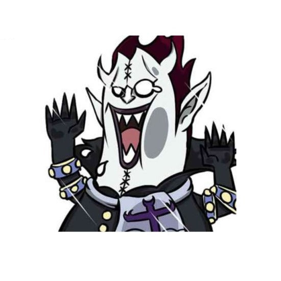 One Piece 'Gecko Moria | Pressed Face' Vinyl Car Sticker