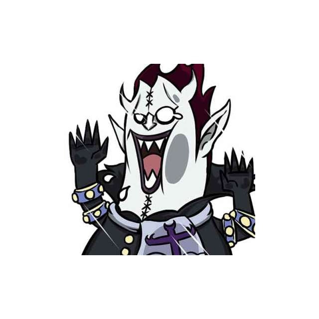 One Piece 'Gecko Moria | Pressed Face' Vinyl Car Sticker