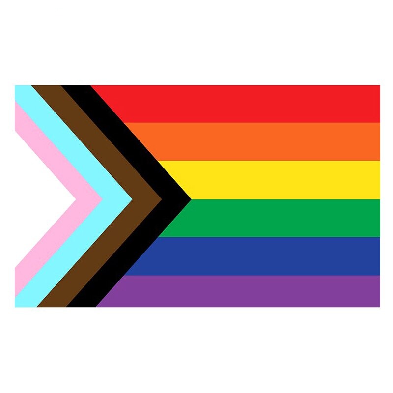 LGBTQ+ 'Pride Flag' Vinyl Car Sticker