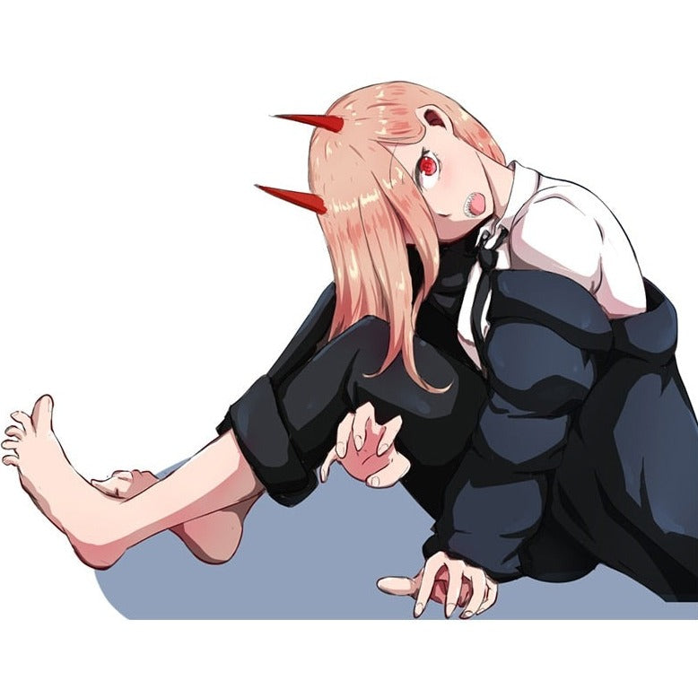 Chainsaw Man 'Power | Roar' Vinyl Car Sticker