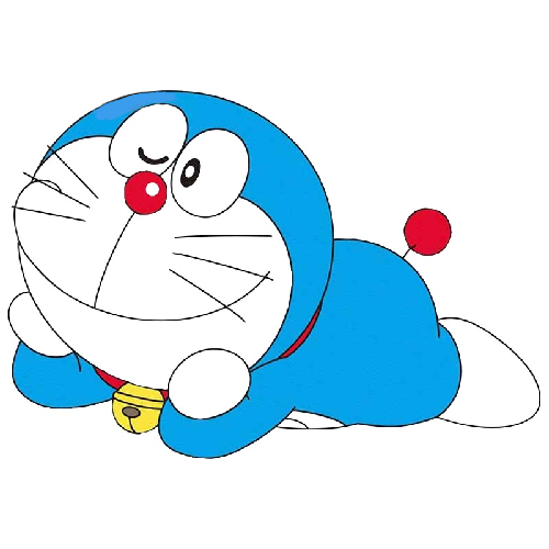 Doraemon 'Daydreaming | Left' Vinyl Car Sticker