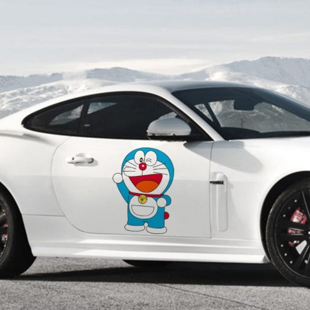 Doraemon 'Wink | Right' Vinyl Car Sticker