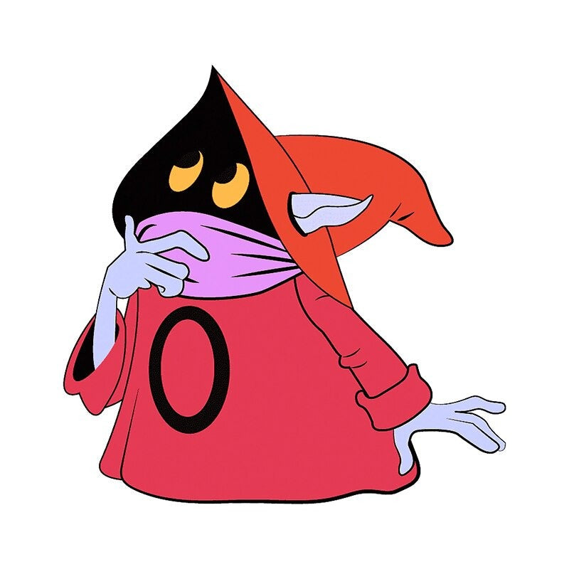 Masters of the Universe 'Orko | Wondering' Vinyl Car Sticker