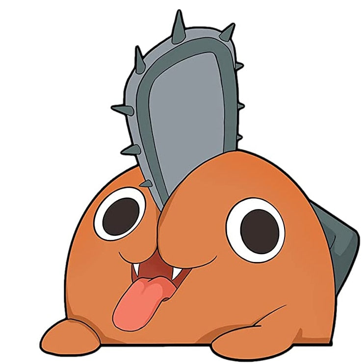 Chainsaw Man 'Pochita | Tongue Out' Vinyl Car Peeker Sticker