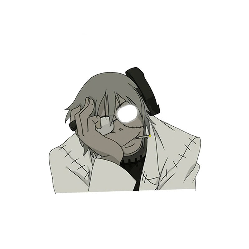 Soul Eater 'Franken Stein | Sad' Vinyl Car Sticker