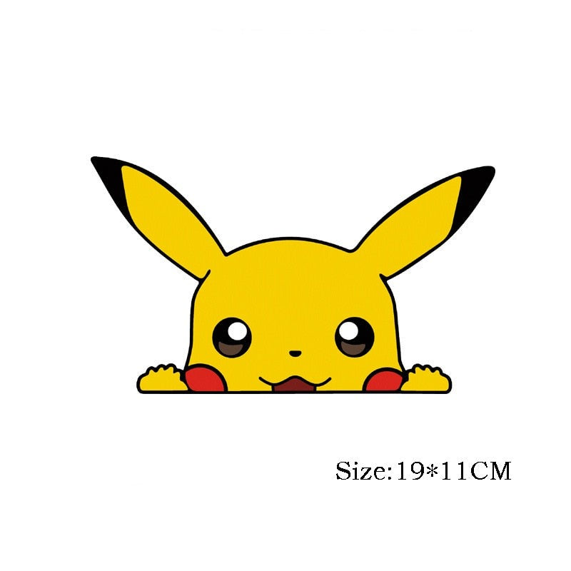 Pokemon 'Pikachu | Looking' Vinyl Car Peeker Sticker
