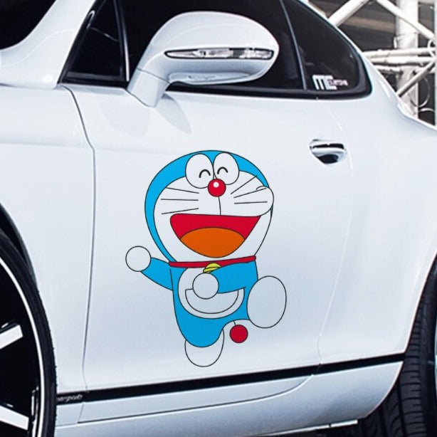Doraemon 'Dancing | Left' Vinyl Car Sticker