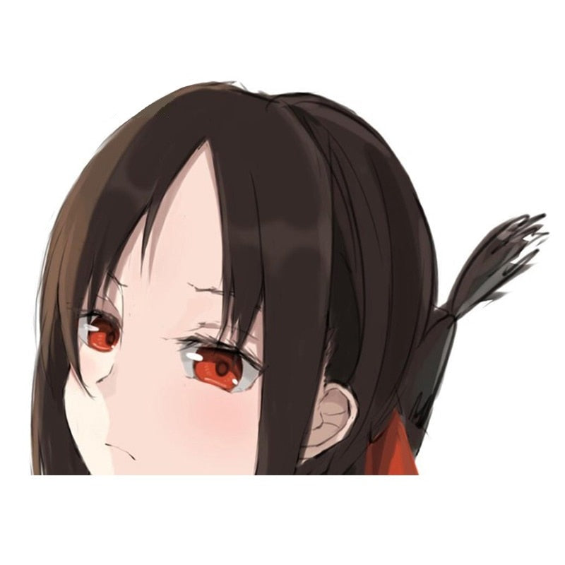 Kaguya-sama 'Kaguya Shinomiya | Sad' Vinyl Car Peeker Sticker