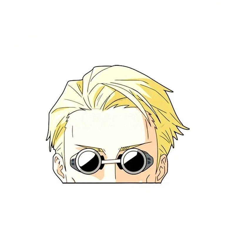 Jujutsu Kaisen 'Kento Nanami' Vinyl Car Peeker Sticker