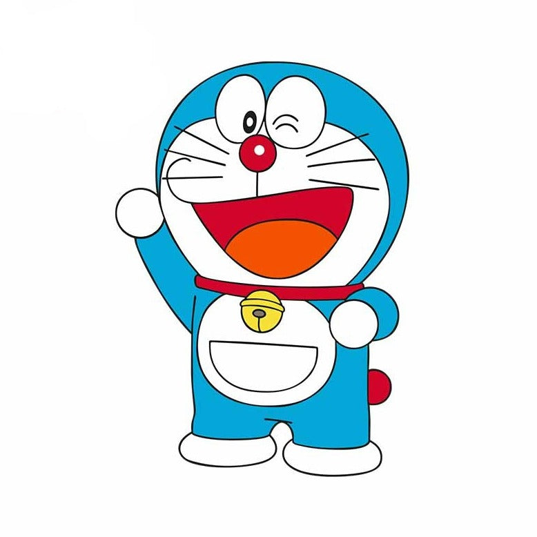 Doraemon 'Wink | Right' Vinyl Car Sticker
