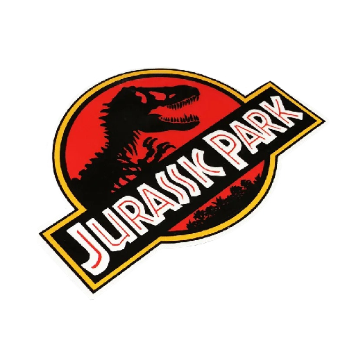 Jurassic Park 'Dinosaur | Logo | 1.0' Vinyl Car Sticker